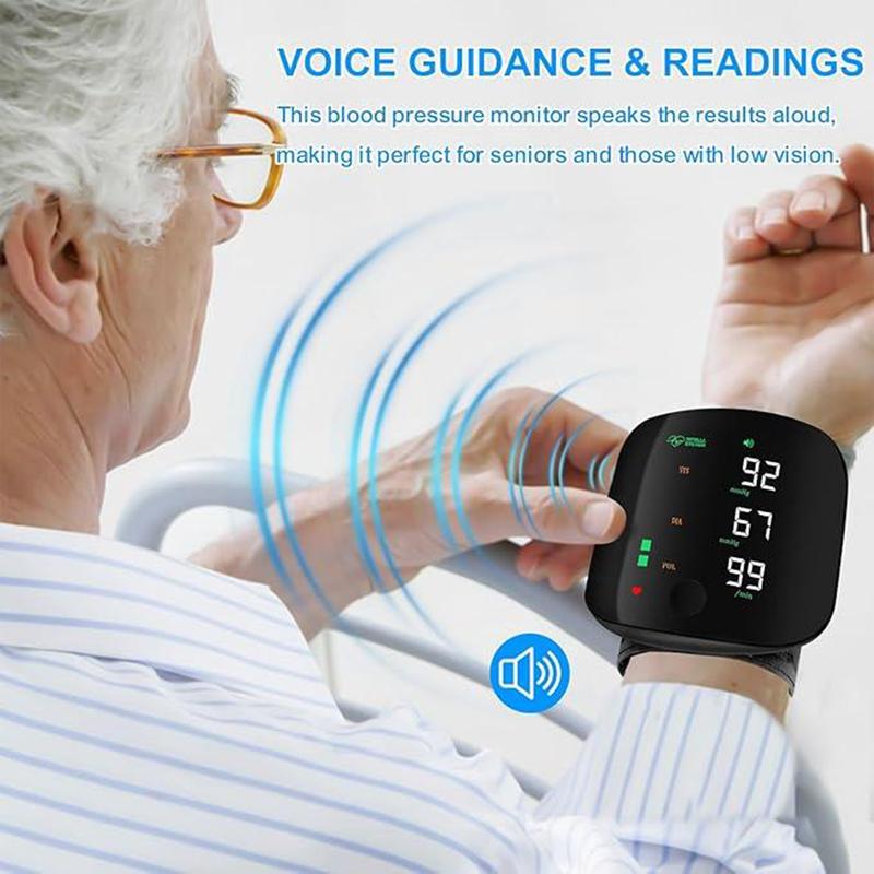 Wrist blood pressure monitor